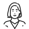 女性のイラスト